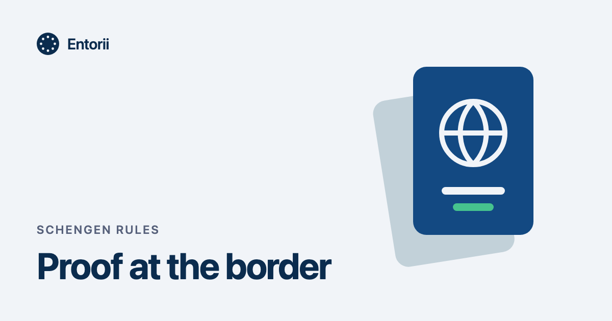 How to provide proof of your Schengen days at a border check