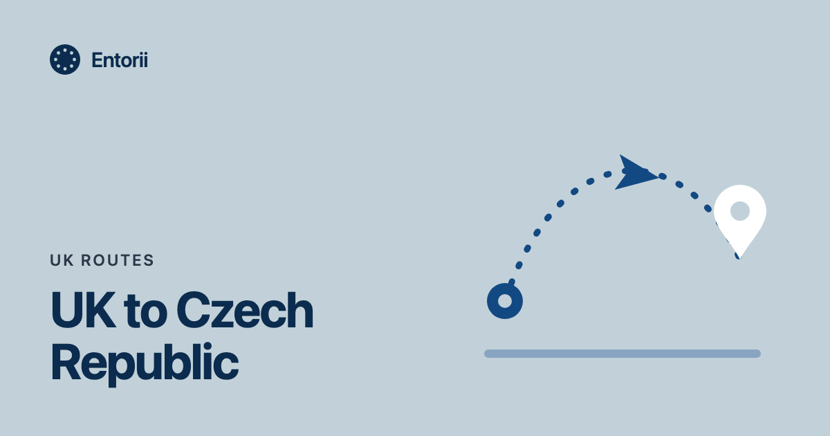 UK to Czech Republic travel route guide