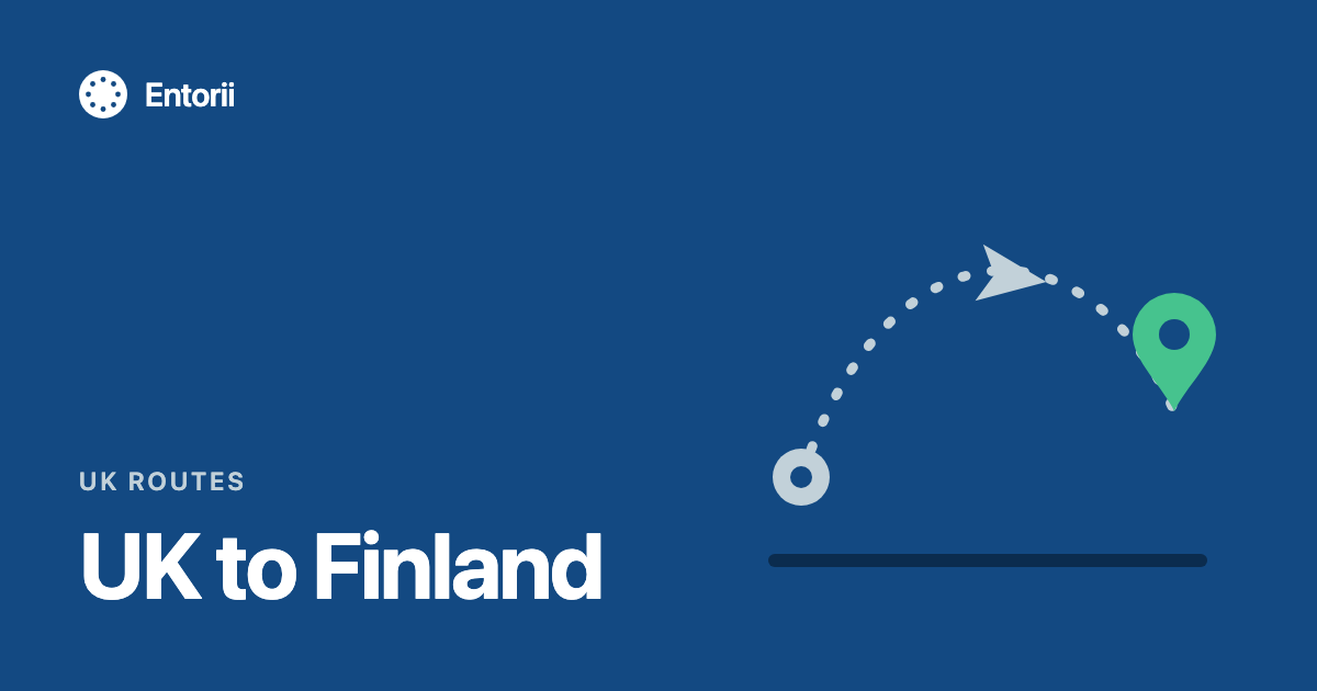 UK to Finland travel route guide