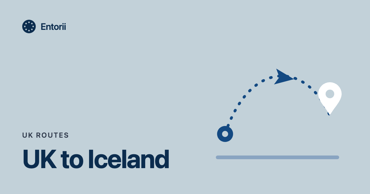 UK to Iceland