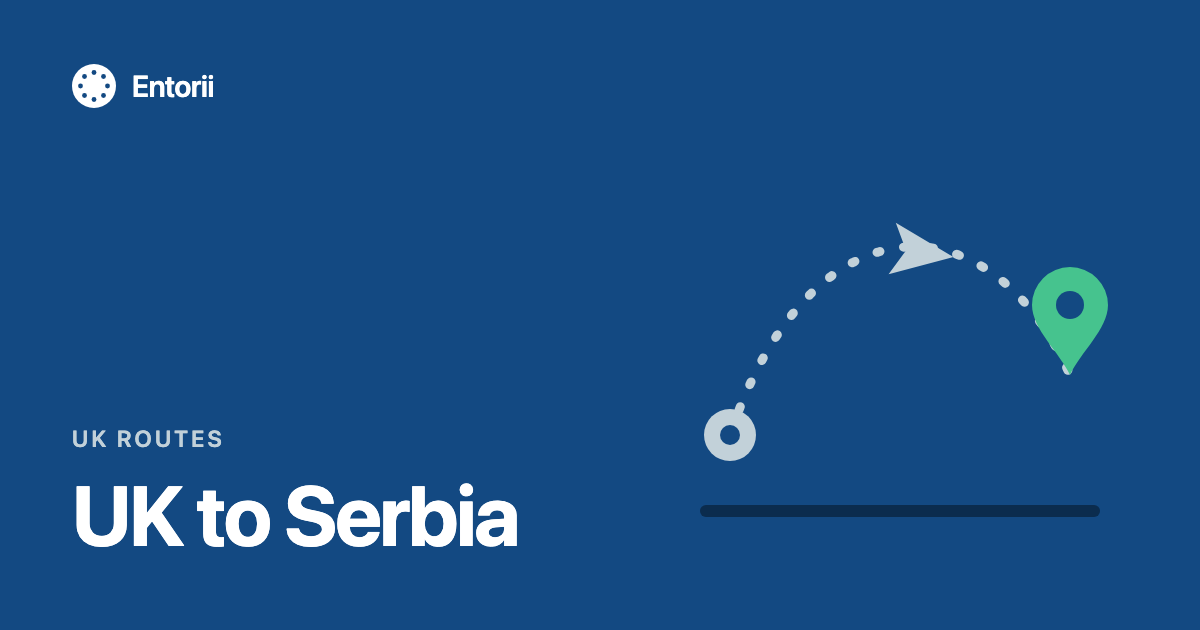 UK to Serbia