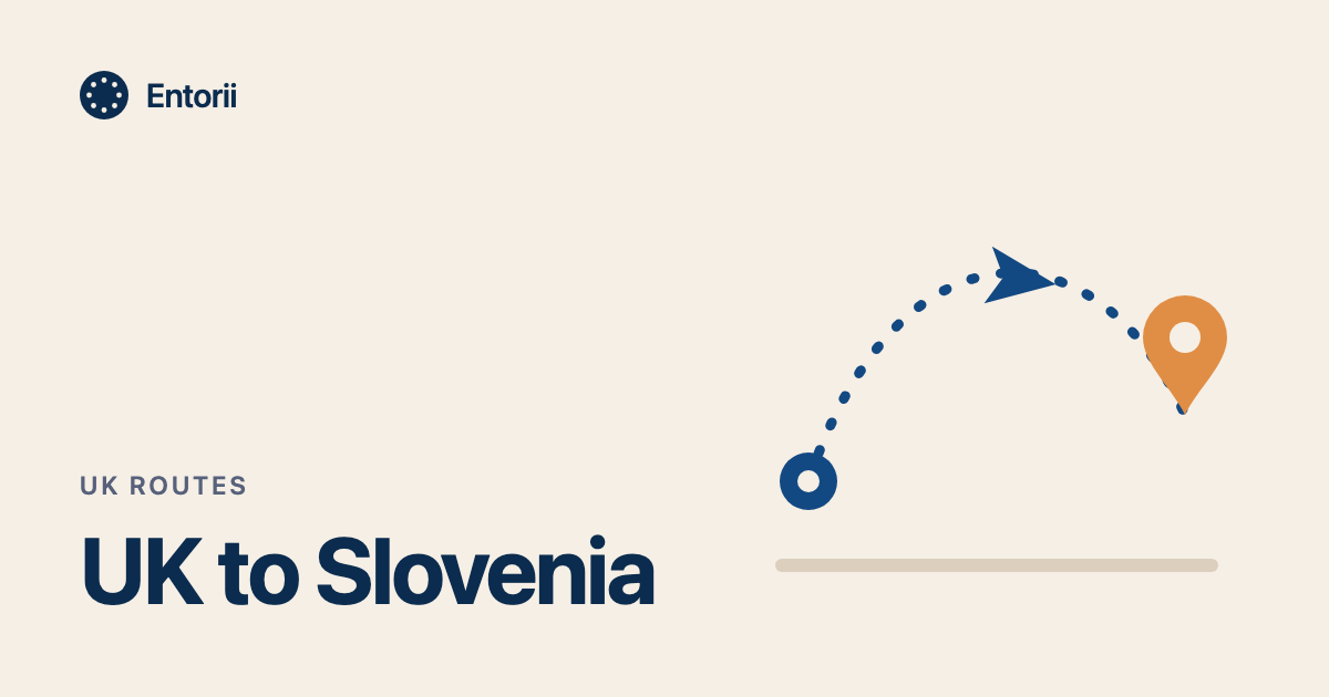 UK to Slovenia