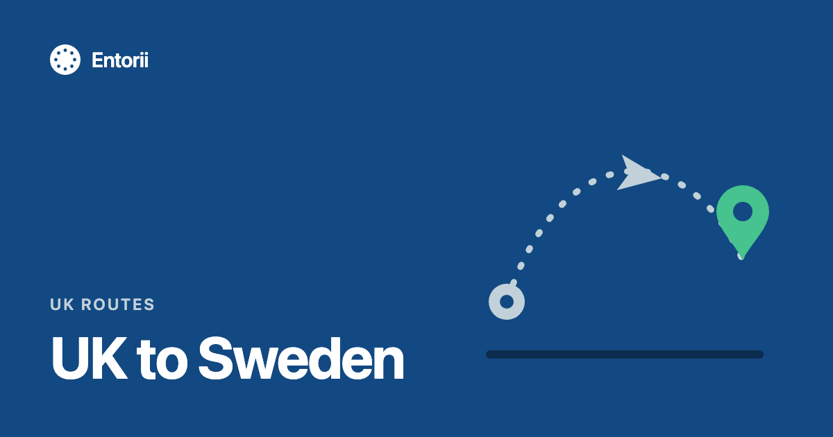 UK to Sweden
